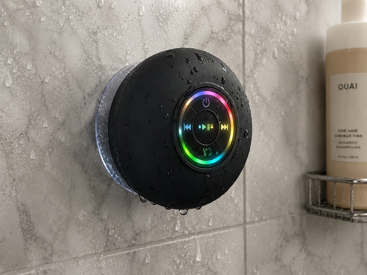 SnapVolt AquaBeat™ Waterproof Bluetooth Speaker